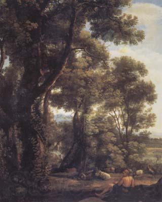 Claude Lorrain Landscape with a Goatherd (mk17)